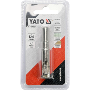 Wiertło  do Gresu  12mm  Yato